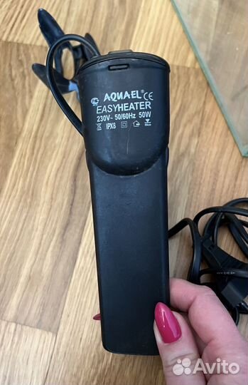 Нагреватель для аквариума + аквариум