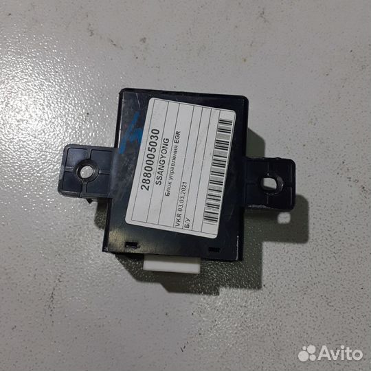 Блок управления EGR ssangyong korando