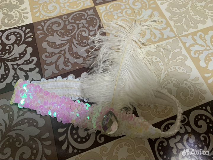 Повязка на голову женская