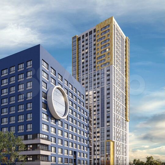 2-к. квартира, 69,8 м², 2/12 эт.