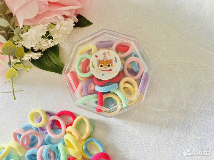 Резинки для волос. Новые