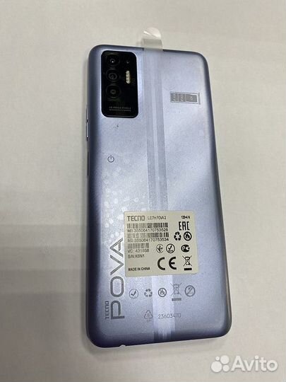 Tecno Pova 2 128 гб