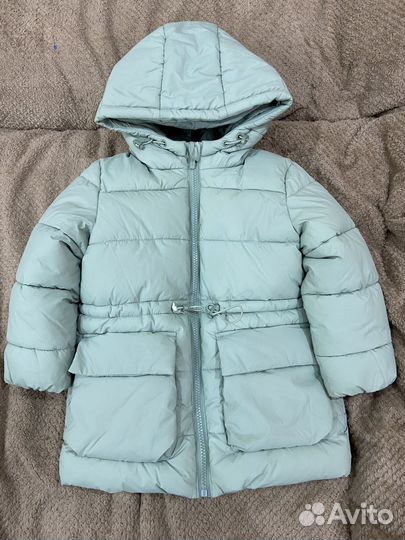 Пуховик для девочки 98
