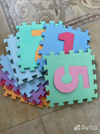 Детский коврик пазл