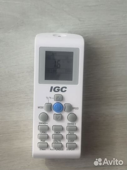 Пульт для кондиционера IGC