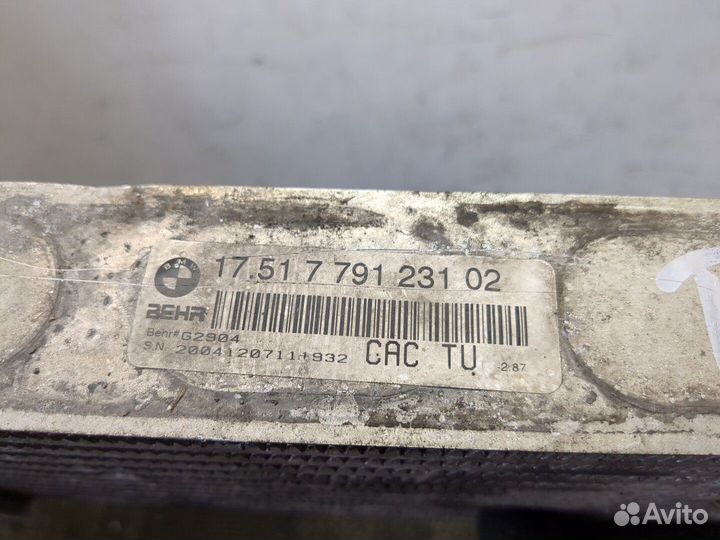 Радиатор интеркулера BMW X5 E53, 2005