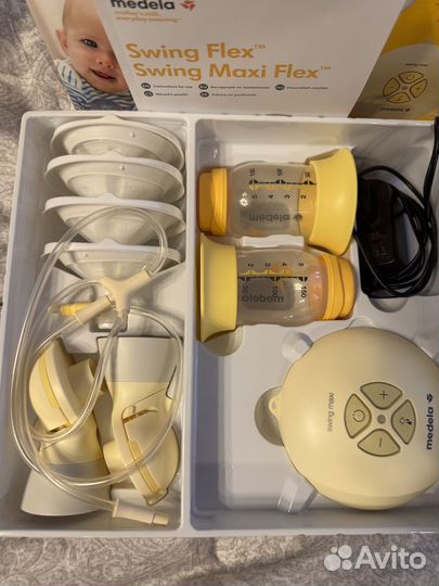 Молокоотсос medela swing maxi flex