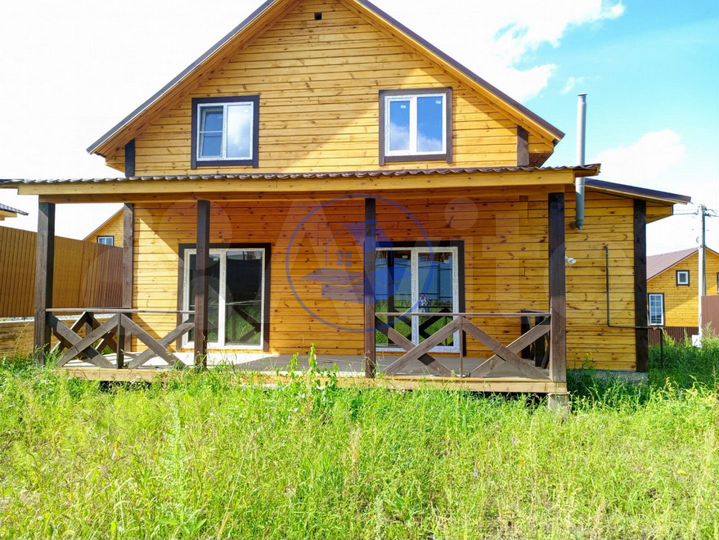 Коттедж 152 м² на участке 8 сот.