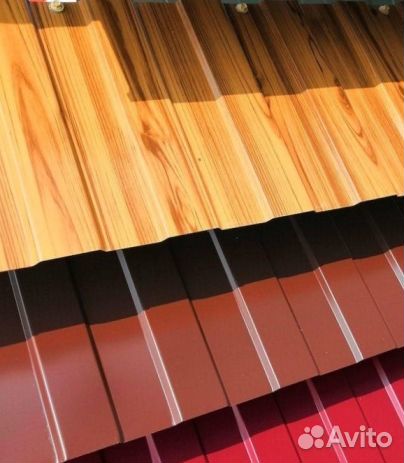 Профнастил С8 окрашеный, м2