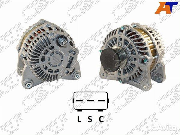 Генератор nissan X-trail