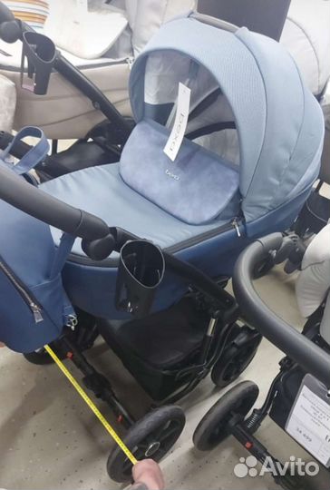 Коляска 2 в 1 bexa ideal limited edition синяя