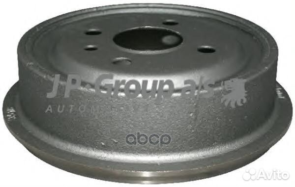 Тормозной барабан зад прав/лев 1263500500 JP