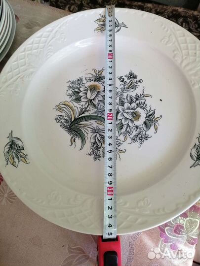 Тарелка для любых торжества 35-36 диаметр