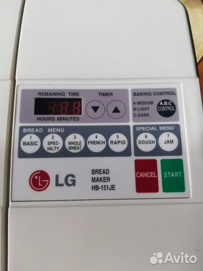 Хлебопечка lg
