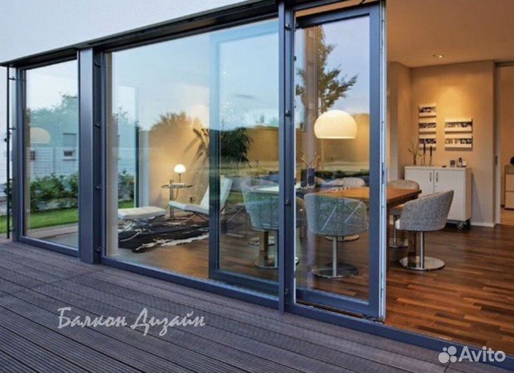 Остекление веранд, холодное остекление террасы, те