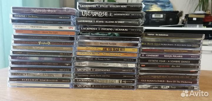 Cd диски рок и металл