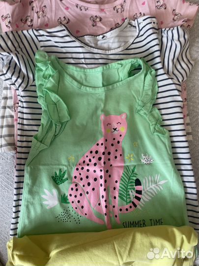 Футболки для девочки 98