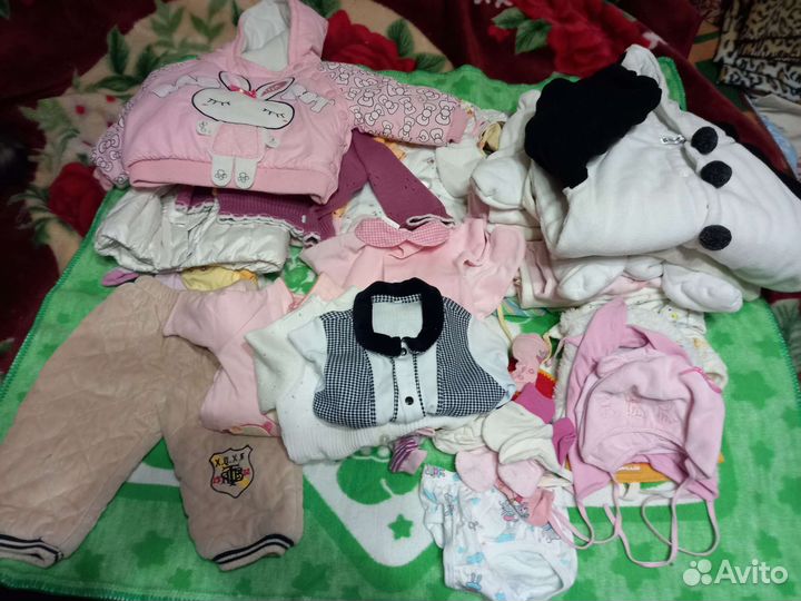 Детские вещи на девочку пакетом