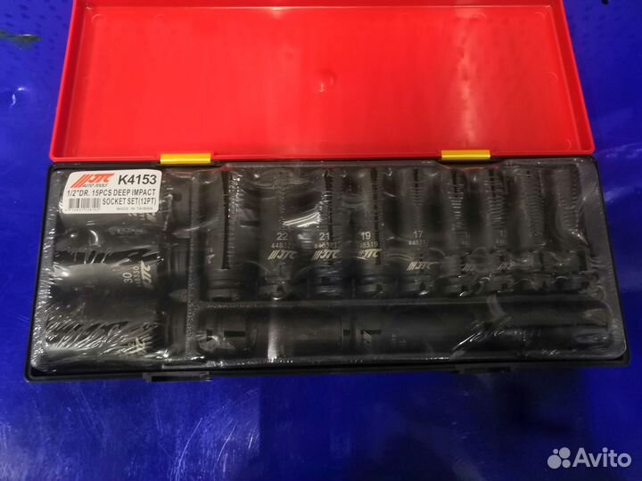 Набор головок торцевых 1/2