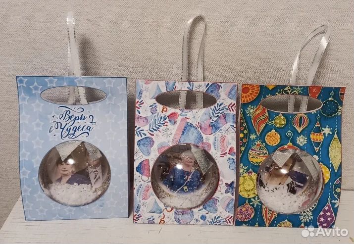 Новогодние шары с фото