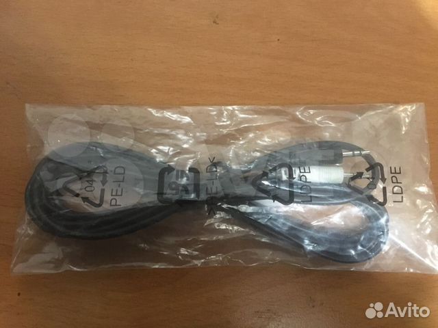 Стерео-кабеля 2RCA-jack и jack-jack новые