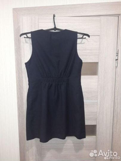 Сарафан синий