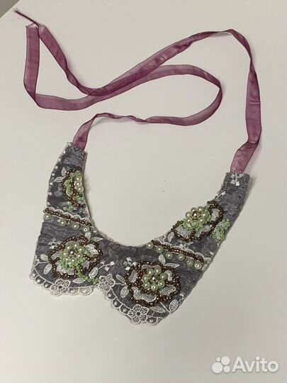 Воротник ручной работы