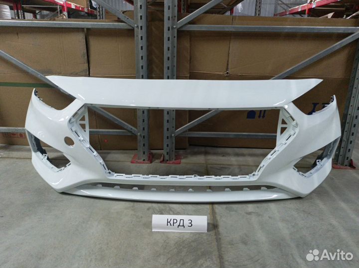 Бампер передний Hyundai Solaris 2 2017