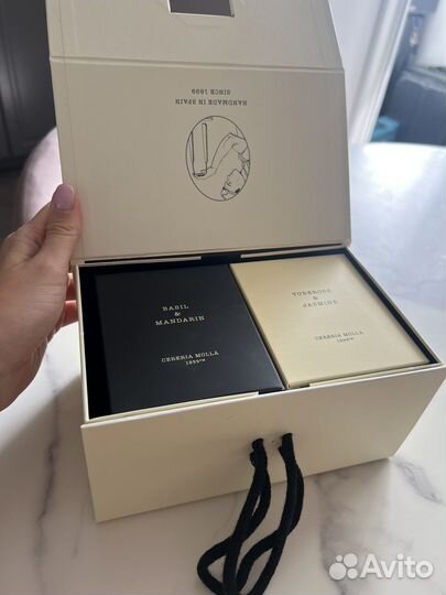 Cereria molla подарочный набор свечей