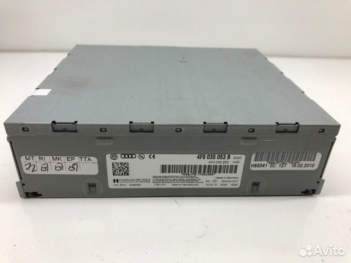 Блок радио MMI 3G 4F0035053