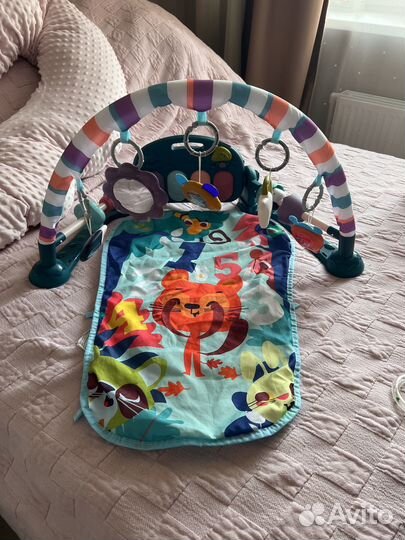 Развивающий коврик с пианино