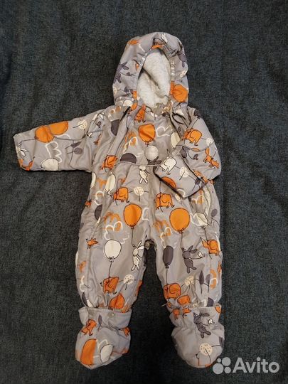 Детский комбинезон конверт от 0 до 6 мес