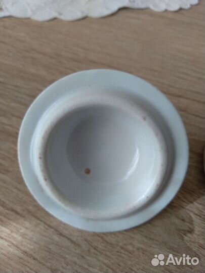 Крышка от сахарницы и чайника Дулёво сирень