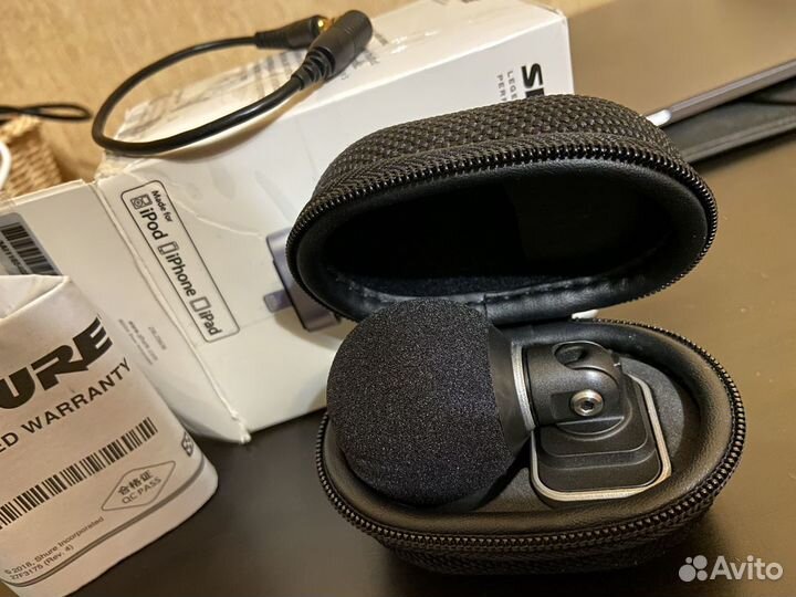 Микрофон проф. Shure MV88 для iPhone/iPad