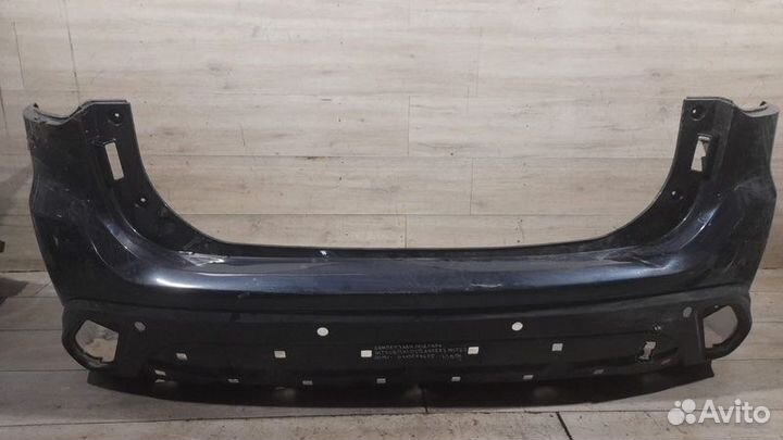 Бампер задний под парктроники задний Mitsubishi