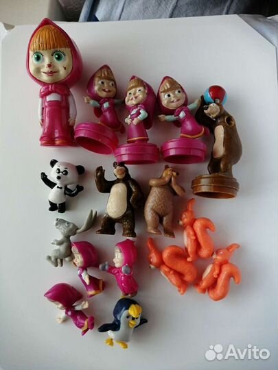 Киндеры/Игрушки Маша Медведь