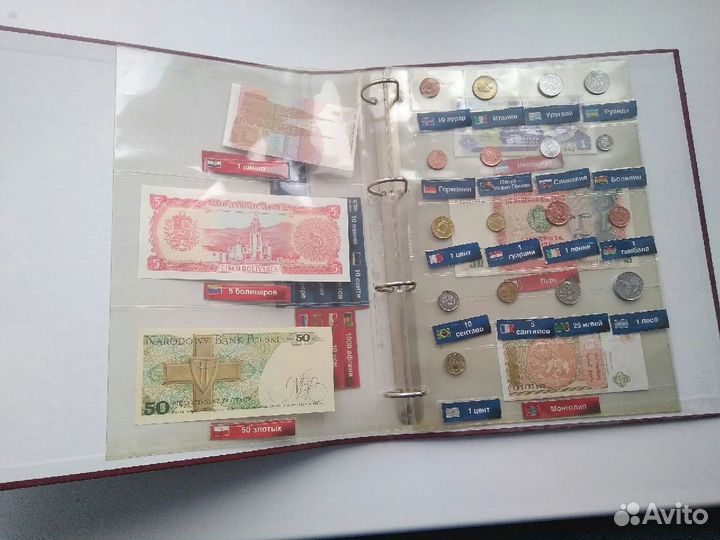 Монеты и банкноты(Deagostini)