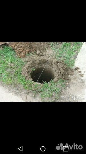 Бурение ям для забора и сваи для построек