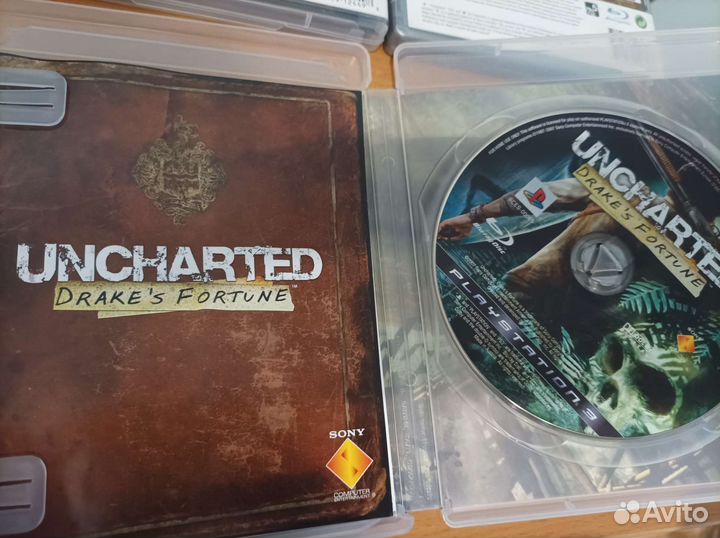 Игры Uncharted 1,2,3 ps3