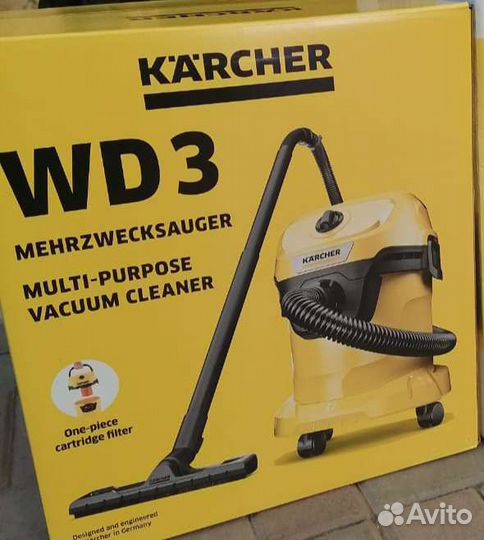 Пылесос karcher (Керхер) wd3