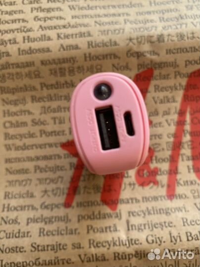 Портативная зарядка с фонариком 2500 mAh