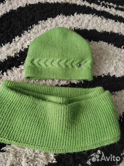 Шапка и снуд женский