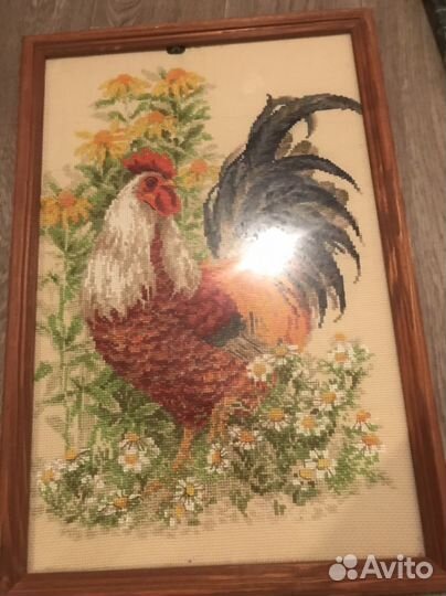 Готовые картины (вышивка крестиком)