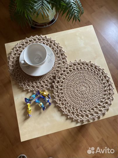 Салфетки из джута