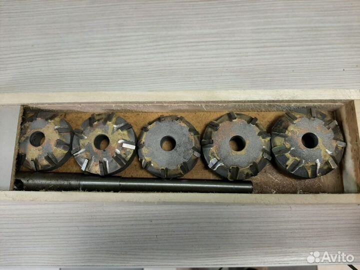 Набор зенковок шарошек седел клапанов саи