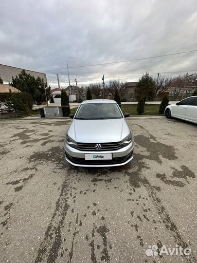 Volkswagen Polo 1.6 AT, 2017, 155 000 км