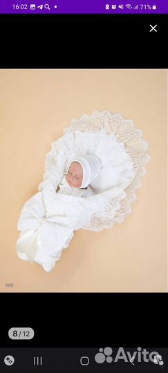 Уголок и бант на выписку