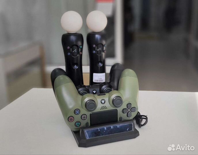 Зарядная станция для PS Move+2 геймпада
