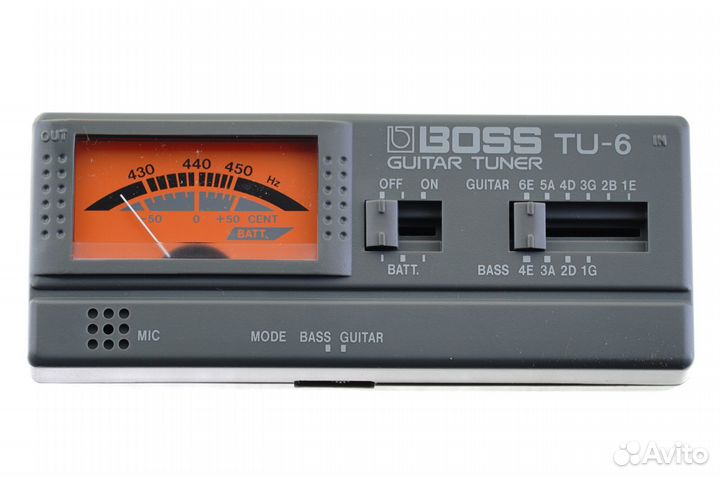 Аналоговый тюнер Boss TU-6 Tuner