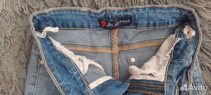 Джинсы и юбочка плиссе